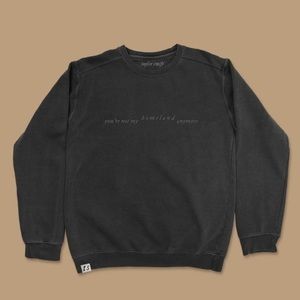 Taylor Swift Exile Gray Crewneck